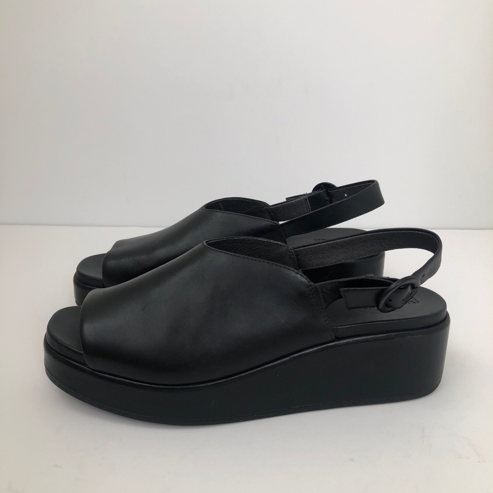 ❌ Camper Misia Peep Toe Leather Platform Sandals - Picture 2 of 12